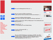 Tablet Screenshot of agmav-wuerttemberg.de
